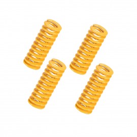 4pcs Upgrade Heated Bed Die Spring Compression Spring Length 20mm OD 8mm ID 4mm Compatible with Anet A8 A6 ET4 ET5 Creality 10 / 10S Ender 3 3D Printer