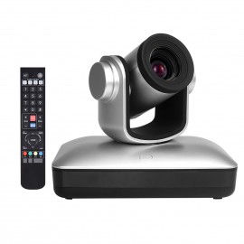 HD Video Conference Cam Conference Camera Full HD 1080P 3X Optical Zoom 95 Degree Wide Viewing with 2.0 USB Web Cable Remote Control for Business Live Meeting Recording Training