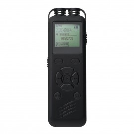 32GB Digital Voice Recorder Voice Activated Recorder MP3 Player 1536Kbps HD Recording Noise Reduction Timing Recording Password Function Dual Condenser Microphone 10hrs Continuous Recording for Meeting Lecture Interview Class