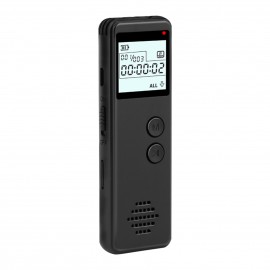 32GB Digital Voice Recorder Voice Activated Recorder Noise Reduction Dictaphone MP3 Player HD Recording 10h Continuous Recording Line-In Function for Meeting Lecture Interview Class MP3 Record