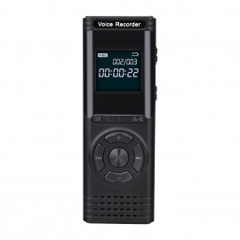 16GB Digital Voice Recorder Voice Activated Recorder Dictaphone MP3 Player HD Recording 13 Continuous Recording Line-In Function for Meeting Lecture Interview Class MP3 Record